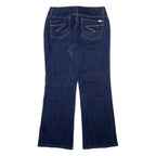 SEVEN7 Womens Jeans Blue Regular Bootcut W32 L31