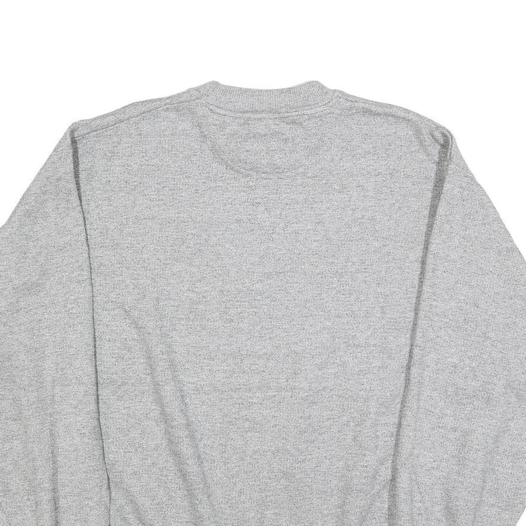 MAJESTIC Mens Grey Broncos Crew Neck XL Cotton Blend Pullover Sweatshirt