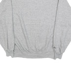 MAJESTIC Mens Grey Broncos Crew Neck XL Cotton Blend Pullover Sweatshirt