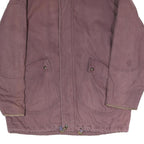 TIMBERLAND Mens Purple Outdoor Jacket M Polyester Blend Zip Casual