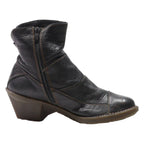ART Ankle Boots Black Leather Womens UK 7