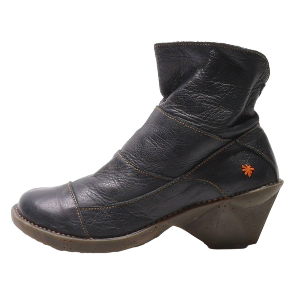 ART Ankle Boots Black Leather Womens UK 7
