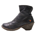 ART Ankle Boots Black Leather Womens UK 7