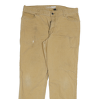CARHARTT Mens Jeans Relaxed Straight Denim Light W36 L31 Workwear Cotton Blend