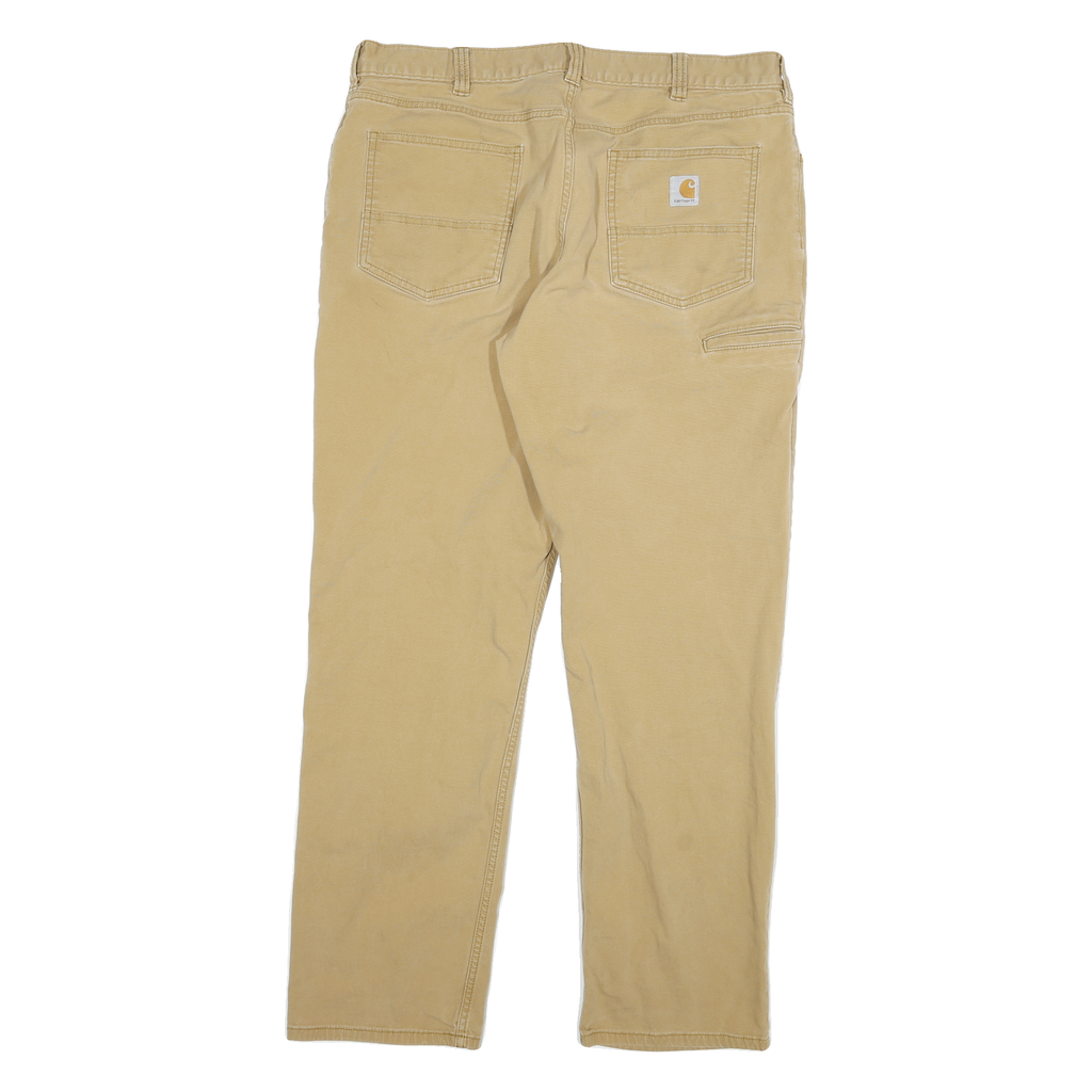 CARHARTT Mens Jeans Relaxed Straight Denim Light W36 L31 Workwear Cotton Blend