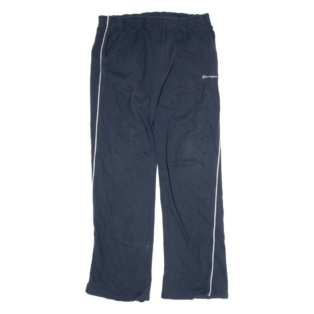 CHAMPION Mens Sweatpants Blue Straight L W36 L30