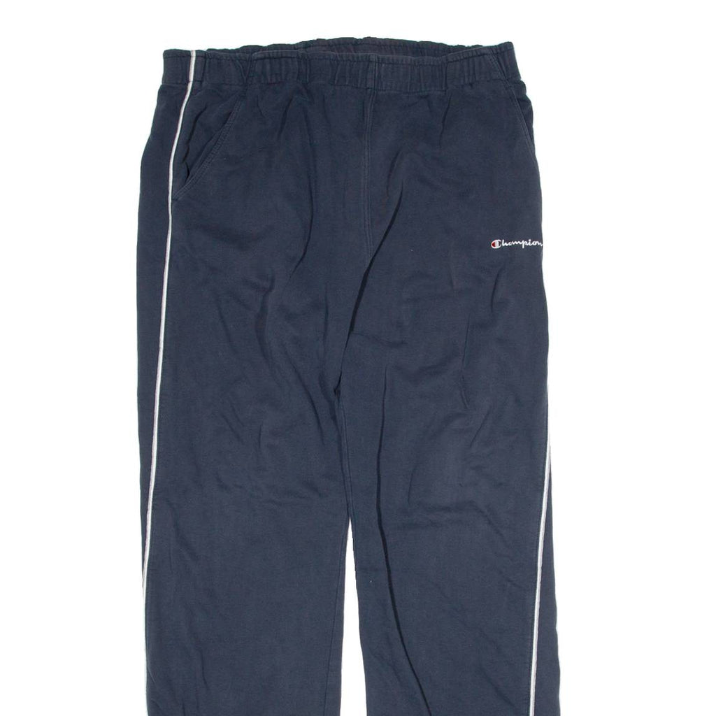 CHAMPION Mens Sweatpants Blue Straight L W36 L30