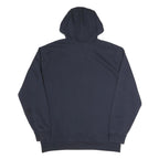 CARHARTT Mens Navy Hoodie L Cotton Blend Pullover Hooded Sweatshirt