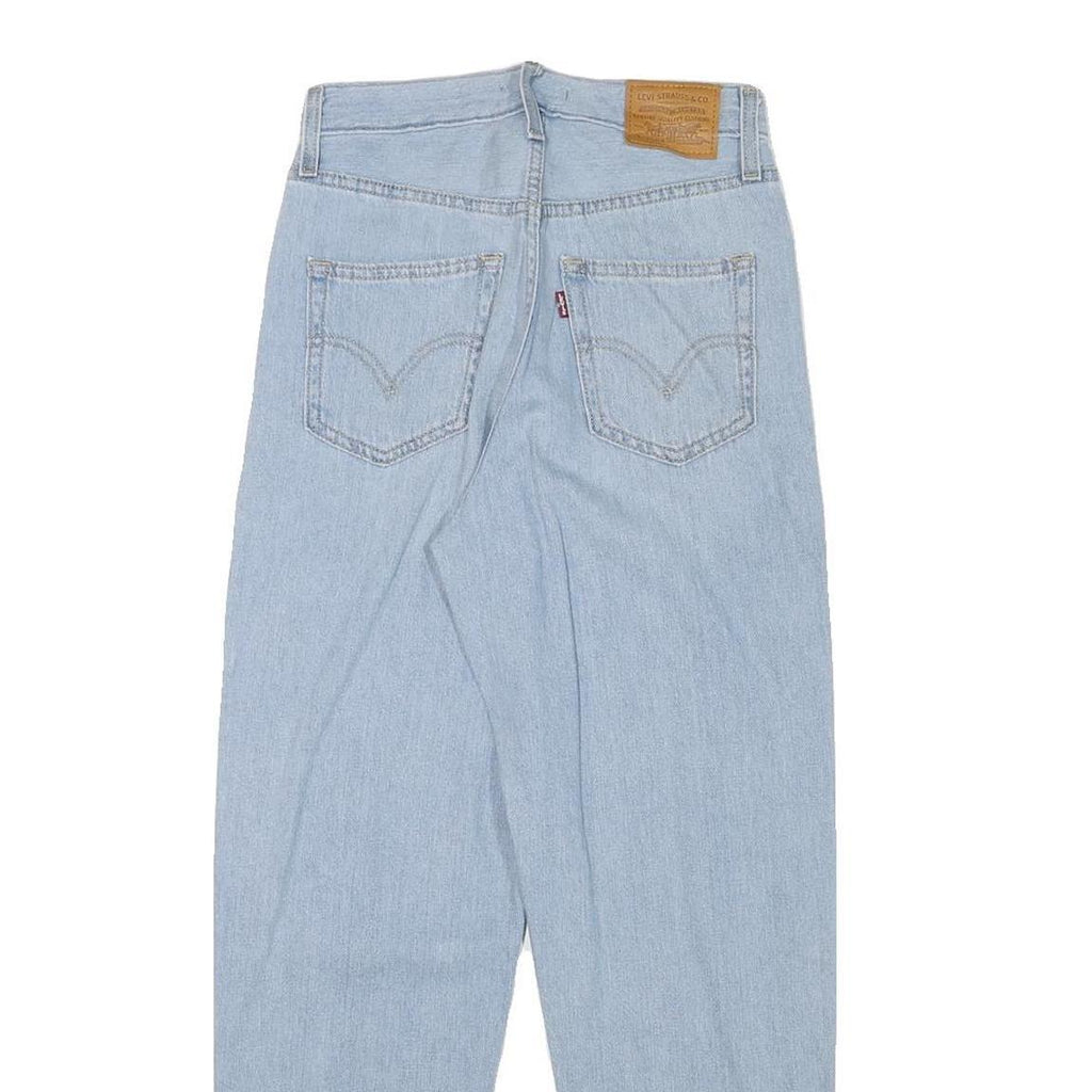 LEVI'S Womens Jeans Blue Relaxed Tapered Denim Medium W26 L27 Vintage Style
