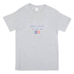 GILDAN Orlando Florida Womens T-Shirt Grey USA S