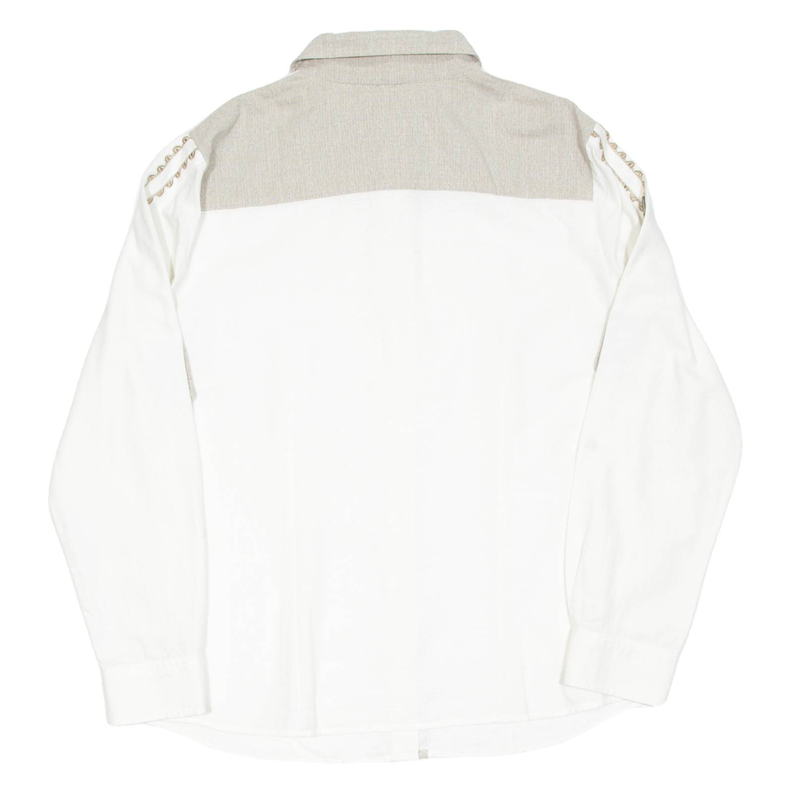 Womens Plain Shirt Beige Long Sleeve UK 18