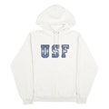 CHAMPION Mens White USF Cougars Pullover Hoodie M Cotton Blend Casual