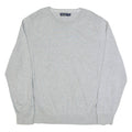 NAUTICA Mens Jumper Grey Tight Knit L