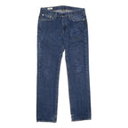 LEVI'S Mens Regular Fit Blue Denim Jeans W30 L32 Classic Cotton Zip Pocket
