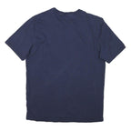 PUMA Mens Navy Blue Graphic T-Shirt L Short Sleeve Crew Neck Sportswear