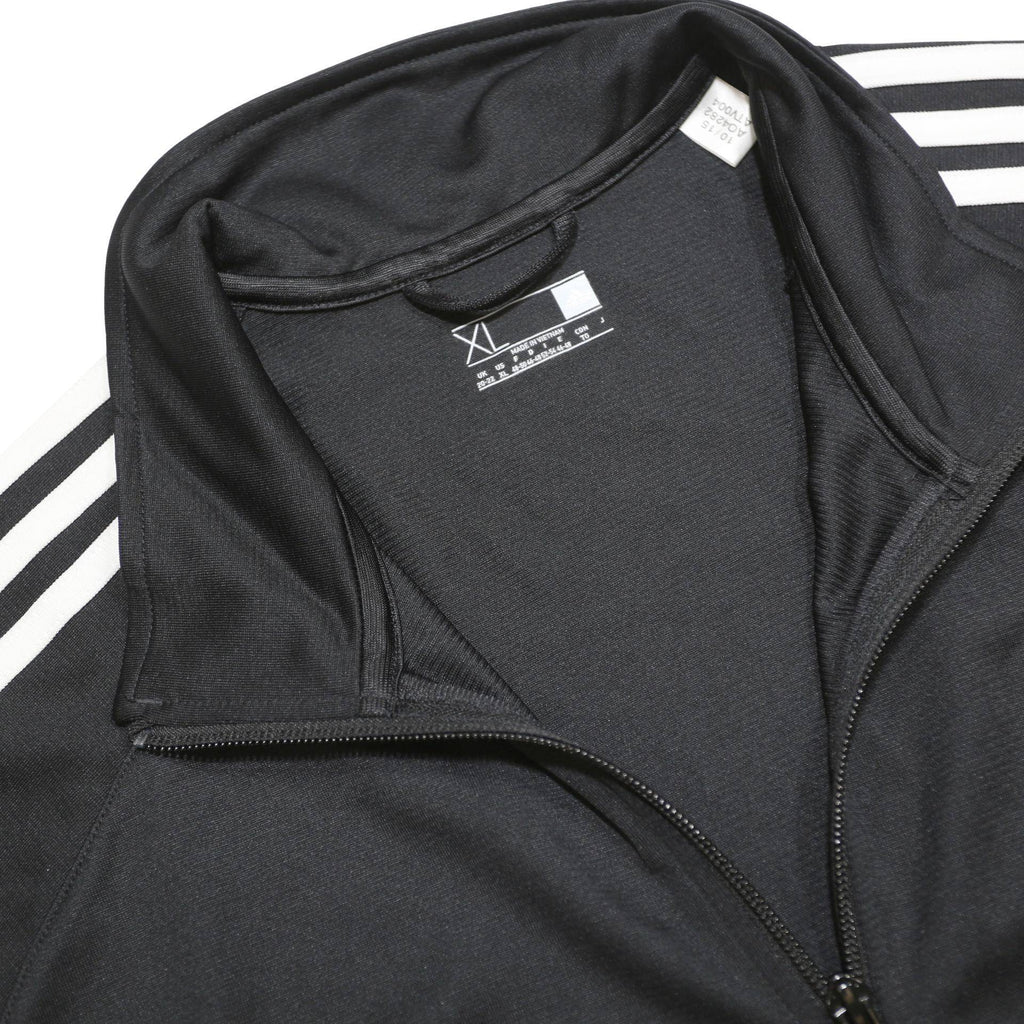 ADIDAS Womens Black Track Jacket XL Polyester Zip-Up Sportswear Activewear