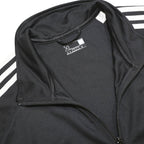 ADIDAS Womens Black Track Jacket XL Polyester Zip-Up Sportswear Activewear