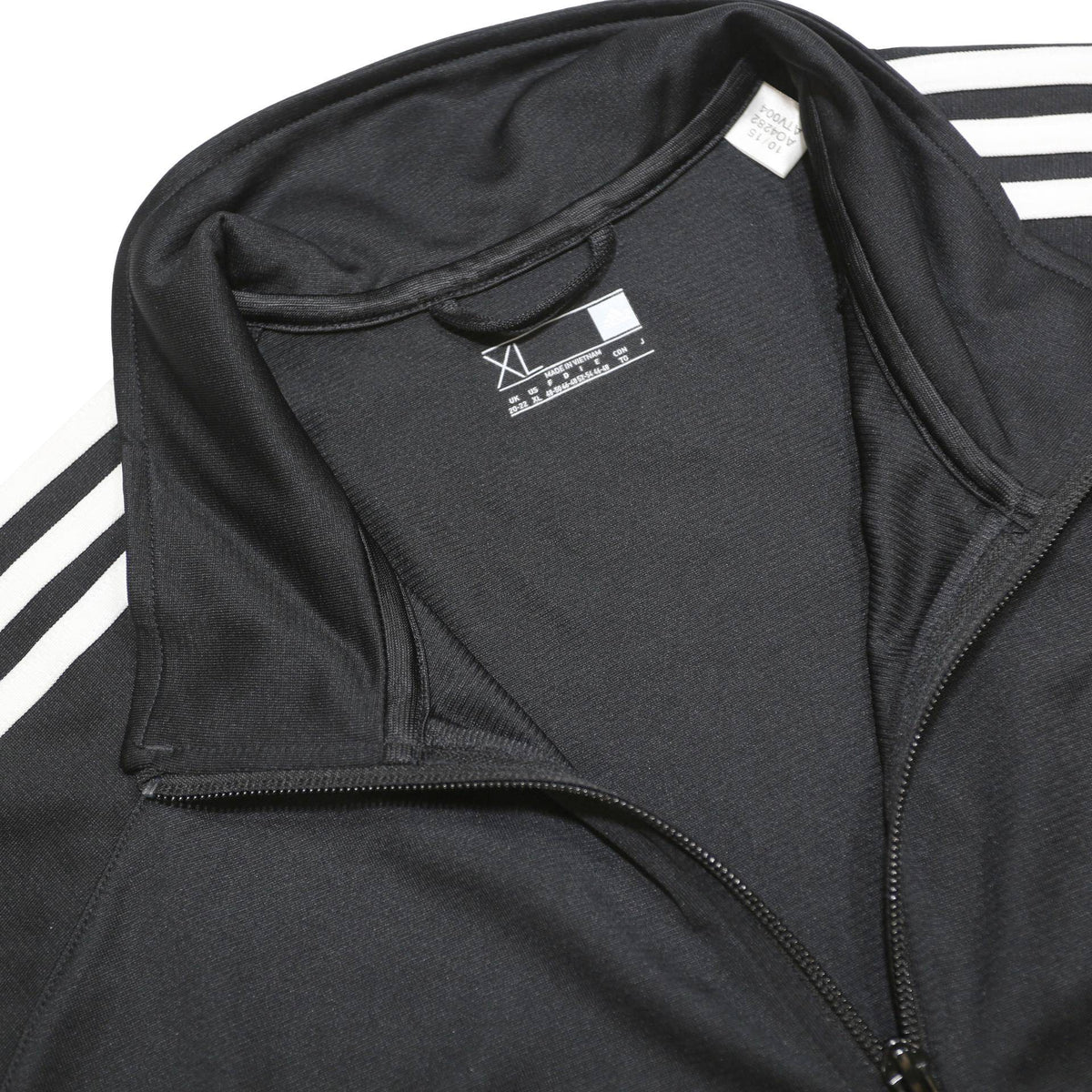 ADIDAS Womens Black Track Jacket XL Polyester Zip-Up Sportswear Activewear