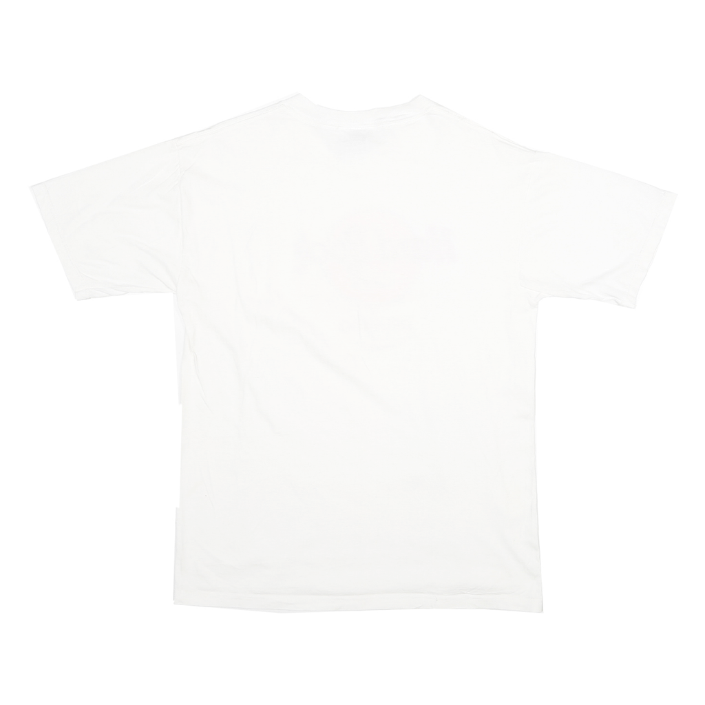 HARD ROCK CAFE Mens White Orlando Graphic T-Shirt M Short Sleeve Crew Neck