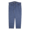 DICKIES Mens Regular Fit Blue Denim Jeans W42 L30 Zip Closure Casual Workwear