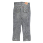 LEVI'S Mens Jeans Grey Regular Straight W32 L29