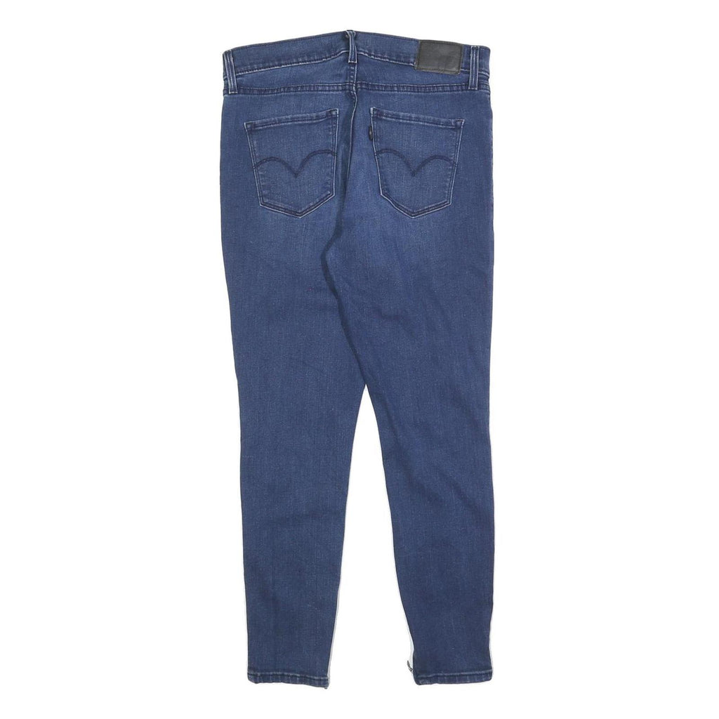 LEVI'S 311 Womens Jeans Blue Slim Skinny Denim Medium W28 L26 Zipped Ankles