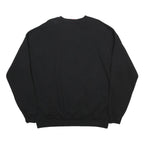 NFL Mens Black Super Bowl XLII Crew Neck XL Sweatshirt NFL Football Graphic