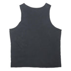 NIKE Mens Black Vest XL Sleeveless Cotton Blend Sportswear