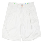CALIFORNIA SUMMERTIME Womens Chino Shorts Beige Relaxed M W30