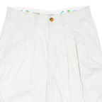 CALIFORNIA SUMMERTIME Womens Chino Shorts Beige Relaxed M W30
