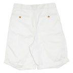 CALIFORNIA SUMMERTIME Womens Chino Shorts Beige Relaxed M W30