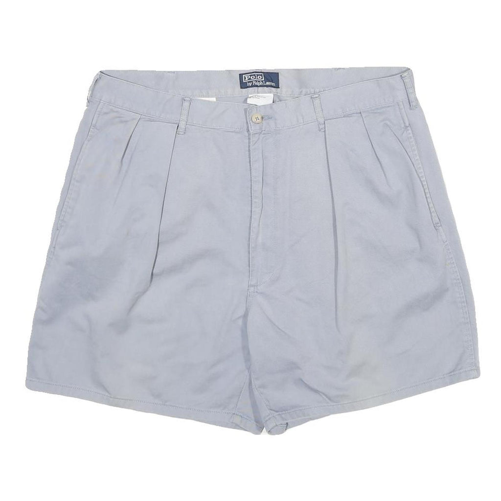 POLO RALPH LAUREN Mens Shorts Blue Casual Plain XL W38 Cotton Relaxed Fit