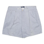 POLO RALPH LAUREN Mens Shorts Blue Casual Plain XL W38 Cotton Relaxed Fit