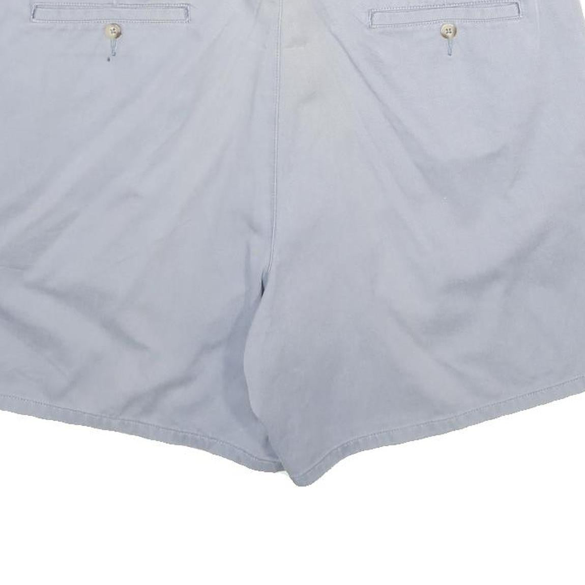 POLO RALPH LAUREN Mens Shorts Blue Casual Plain XL W38 Cotton Relaxed Fit