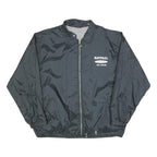 JINGLERS Mens Black Natural Spirit Zip Jacket XL Polyester Blend Plain