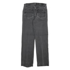RALPH LAUREN Womens Slim Black Denim Jeans W25 L28 Stylish Cotton Blend Zip