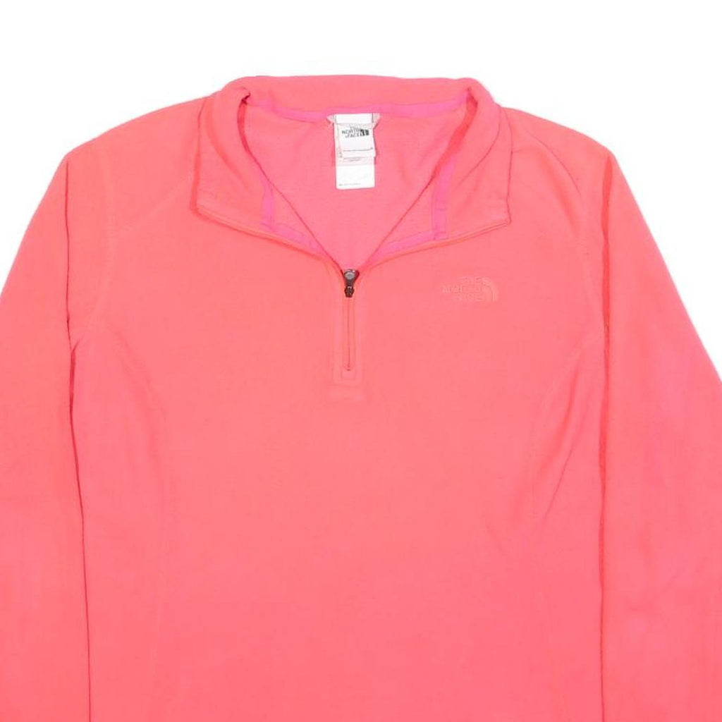 THE NORTH FACE Womens Pink Plain Pullover Jumper Crew Neck L Outdoor Casual