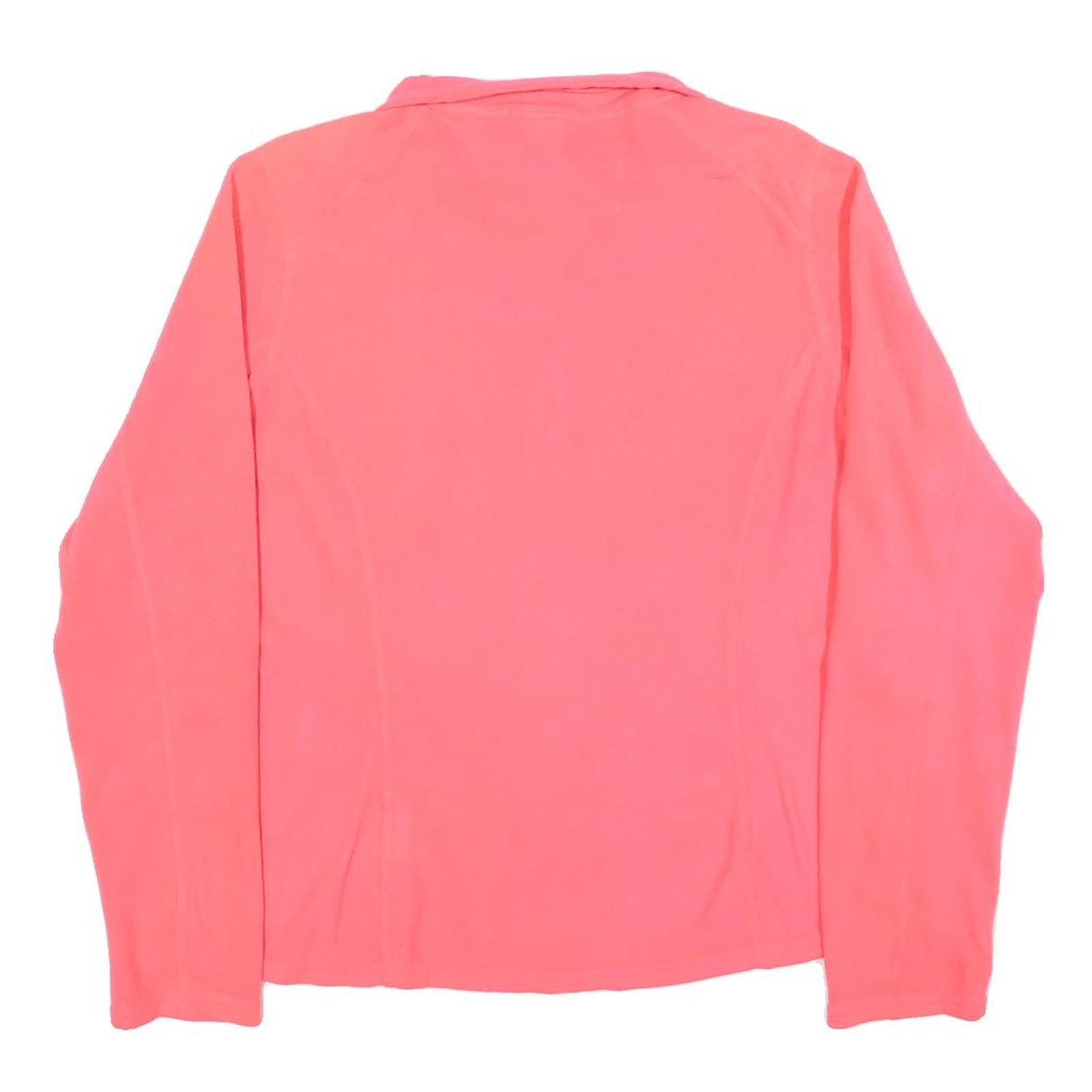 THE NORTH FACE Womens Pink Plain Pullover Jumper Crew Neck L Outdoor Casual