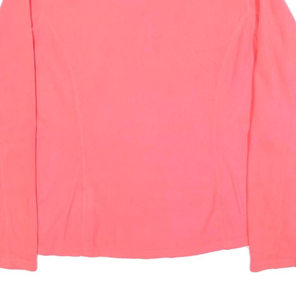 THE NORTH FACE Womens Pink Plain Pullover Jumper Crew Neck L Outdoor Casual