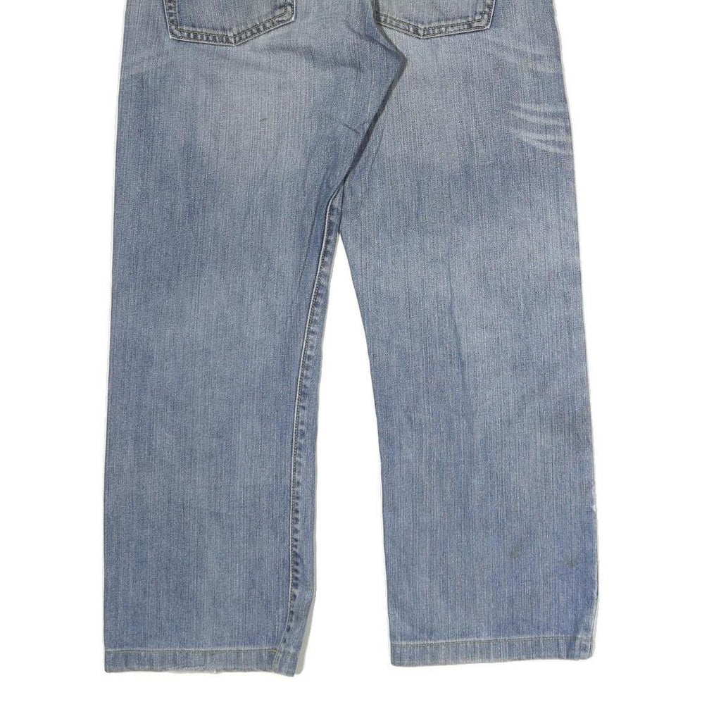 LEVI'S 501 Mens Jeans Blue Regular Straight Denim Medium W32 L27 Classic Button