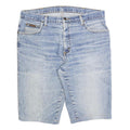 WRANGLER Mens Denim Blue Casual Shorts L W36 Cotton Blend Classic Fit
