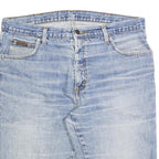 WRANGLER Mens Denim Blue Casual Shorts L W36 Cotton Blend Classic Fit
