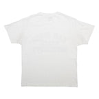 CHAMPION Mens White San Diego State University Graphic T-Shirt L Short Sleeve