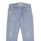 LEVI'S 505 Mens Jeans Blue Regular Straight Denim Medium W34 L30 Classic Zip