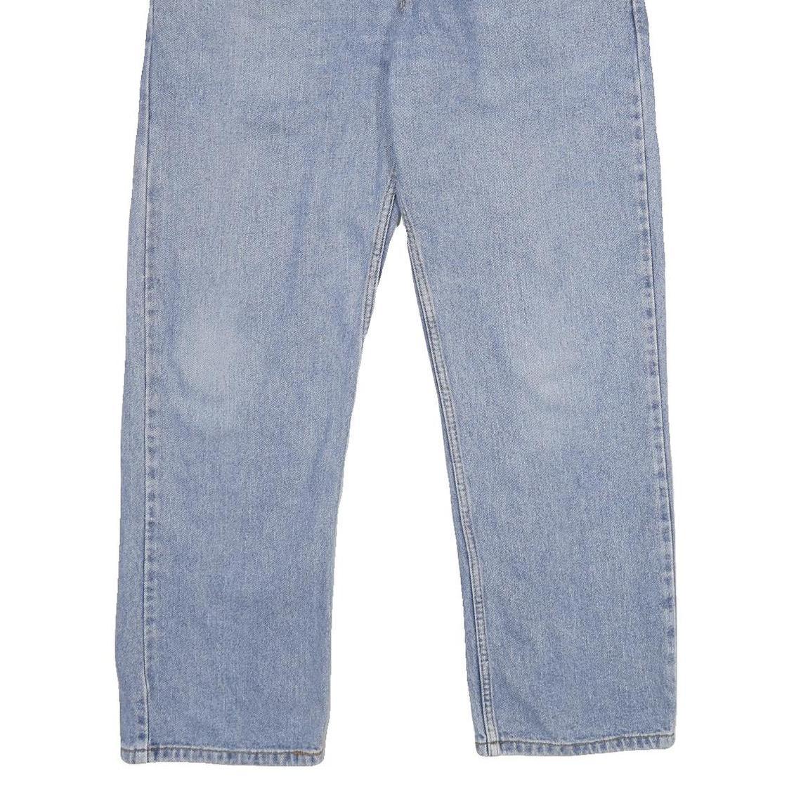 LEVI'S 505 Mens Jeans Blue Regular Straight Denim Medium W34 L30 Classic Zip