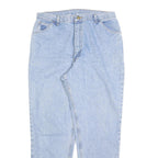 DICKIES Womens Jeans Blue Regular Straight Denim Light W32 L30 Classic Fit