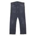 LEVI'S 513 Mens Jeans Blue Slim Straight Denim Medium W30 L25 Cotton Blend