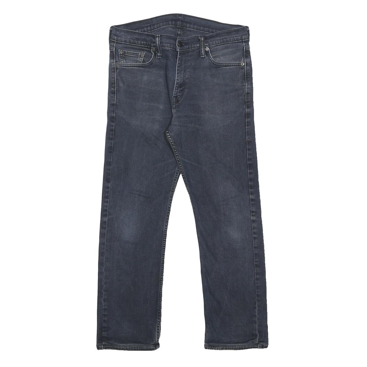 LEVI'S 513 Mens Jeans Blue Slim Straight Denim Medium W30 L25 Cotton Blend