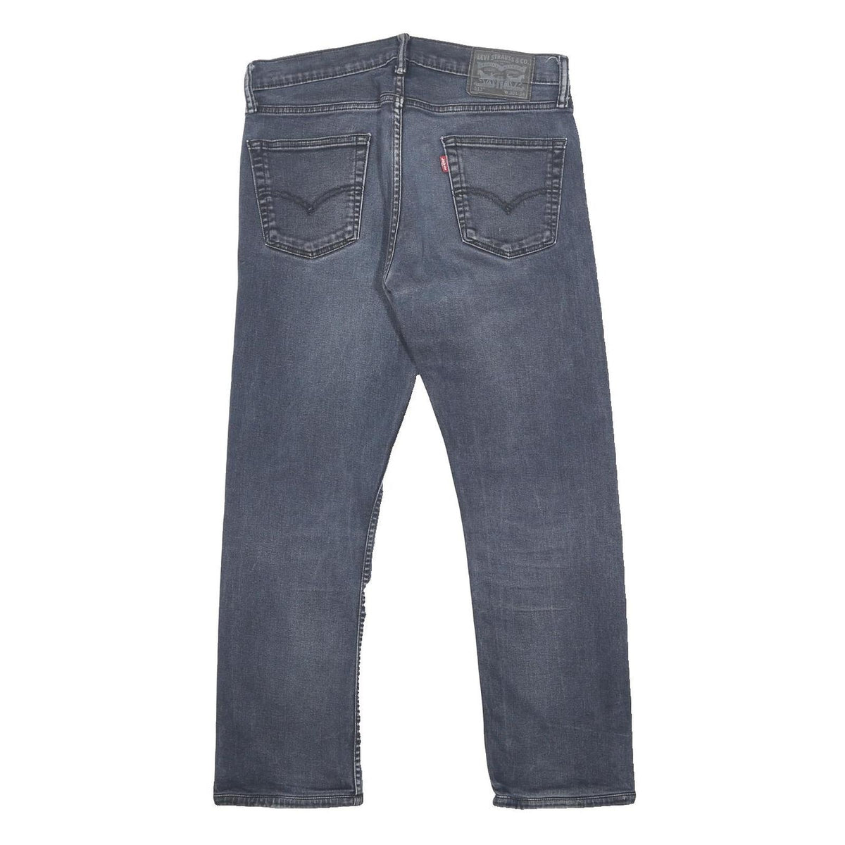 LEVI'S 513 Mens Jeans Blue Slim Straight Denim Medium W30 L25 Cotton Blend