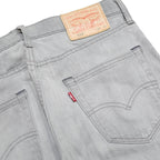 LEVI'S 522 Mens Jeans Slim Skinny Denim Light Wash Cotton Blend W30 L34 Zip